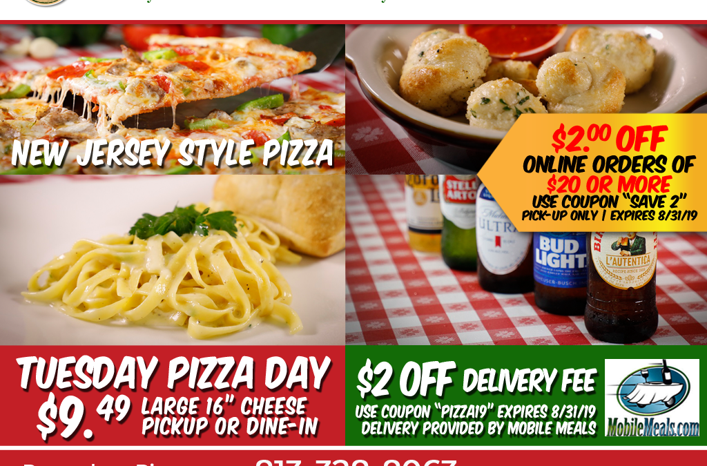 Pomodoro Pizza has some great deals on pizza!